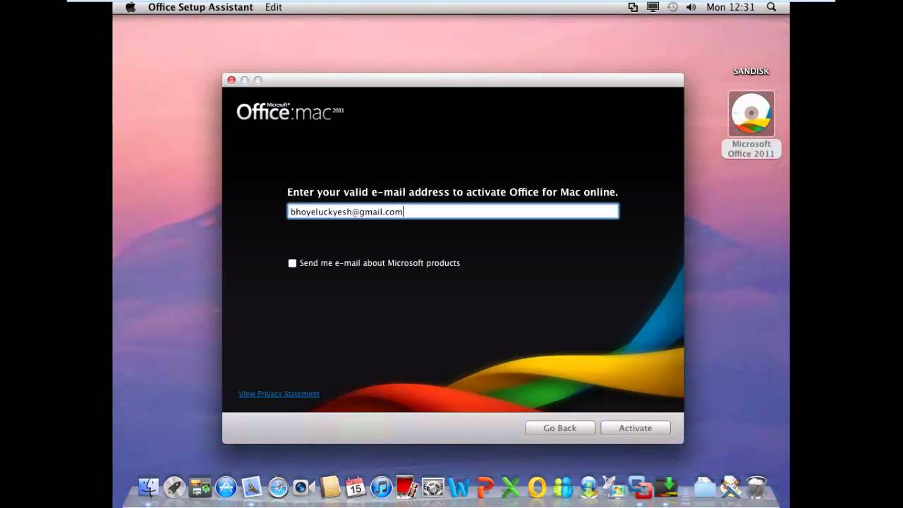 microsoft office toolbar for mac osx